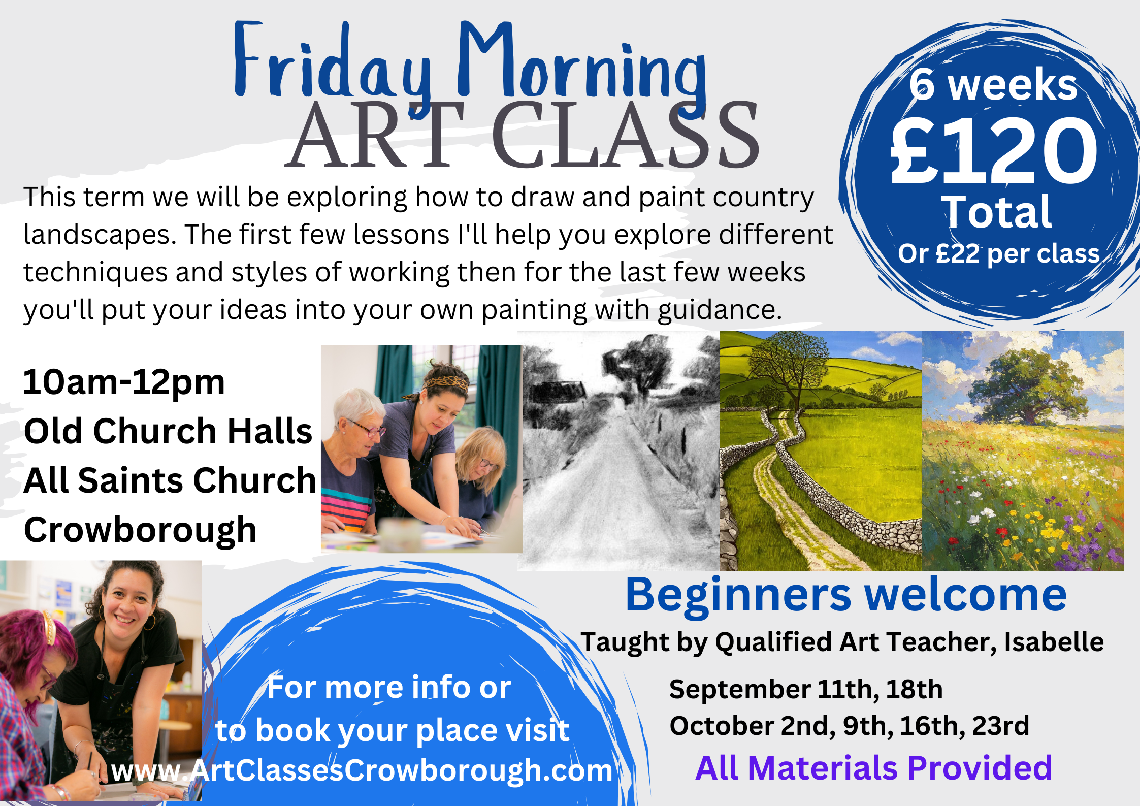Friday Morning Art Classes
